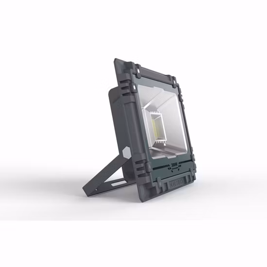 パワーディスプレイ付きLED投光器のマルチカラーセンサー太陽光発電システム