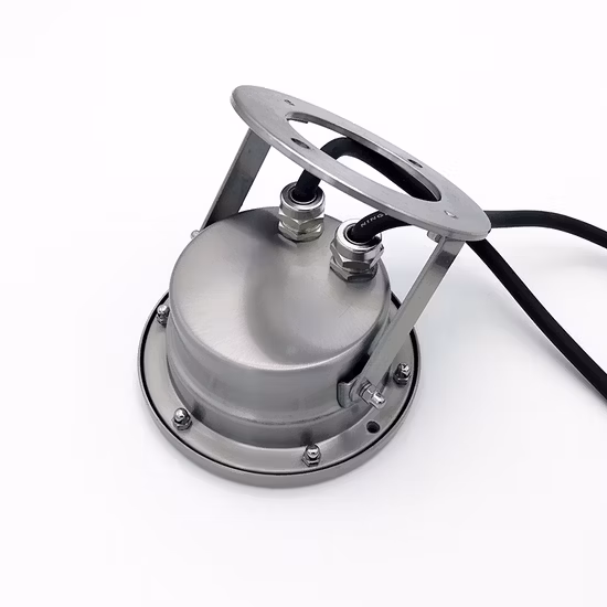 ホワイトCE IP68 ISO RoHS証明書スポットLEDランプLED水中ダンス音楽噴水ノズルライト