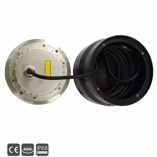 ビニールプール PAR56 PC ライト 18 ワット IP68 水中ライト樹脂充填フラット LED ニッチ付き