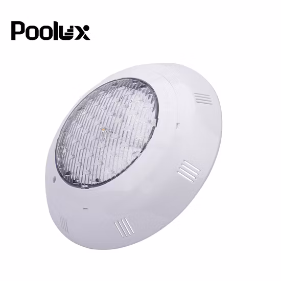IP68 防水ウォールマウントプラスチック材料水中アプリケーションスイミングプールライト LED 水中 24 ワット 35 ワット AC12V