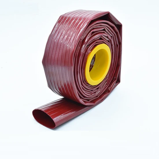 高圧ホース防火用赤い高圧PVCホース
